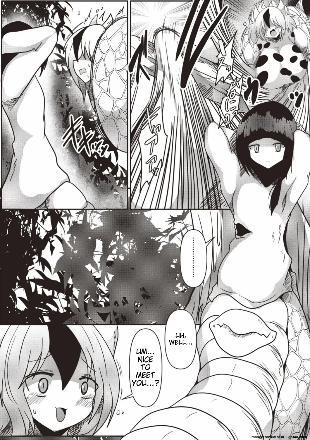 Lamia sister of the forest - Cow girl is overrun and swallowed page 3 full