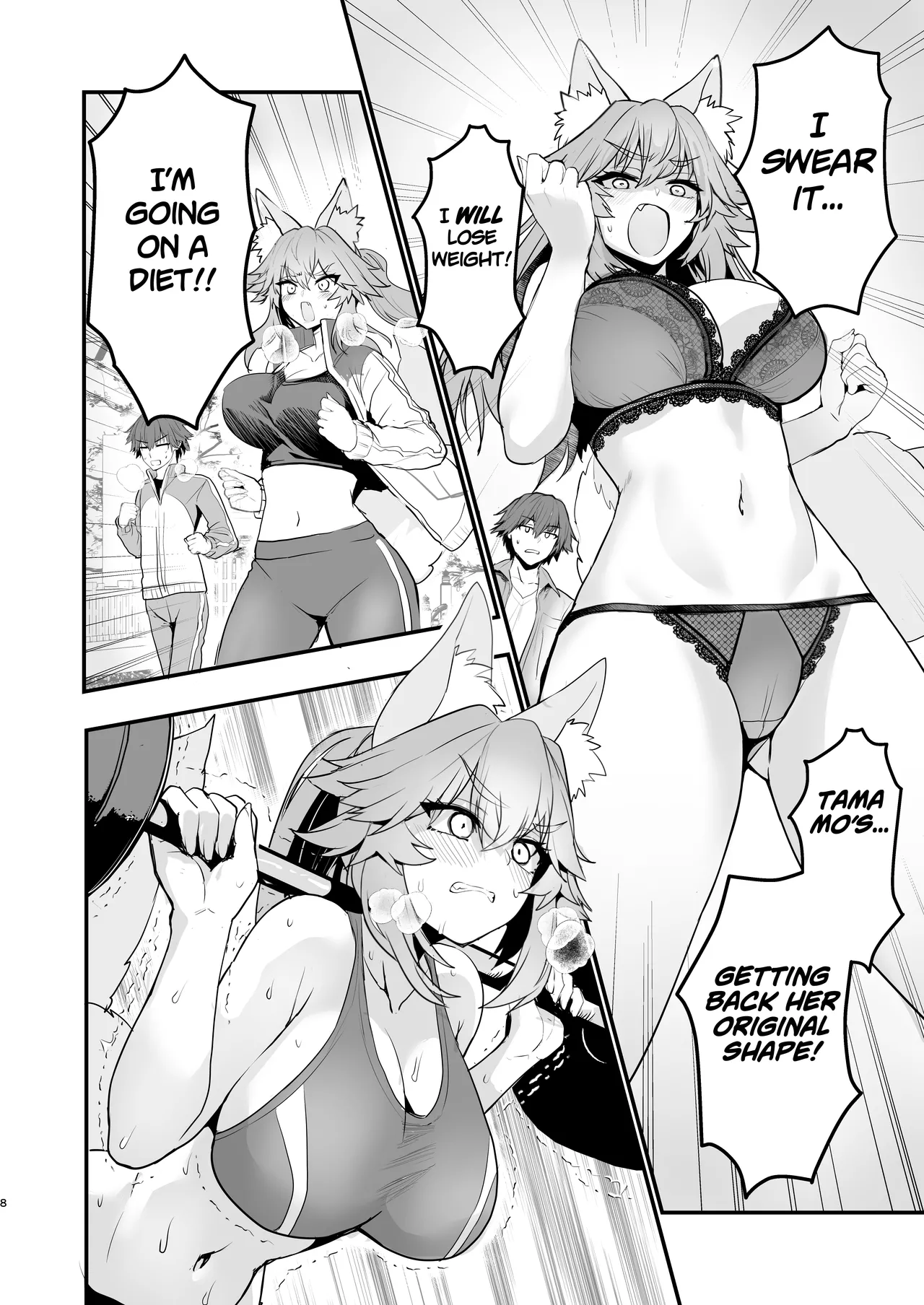 Tamamo-san Taikei Iji Workout - Tamamo-san's Stay in Good Shape Workout page 7 full