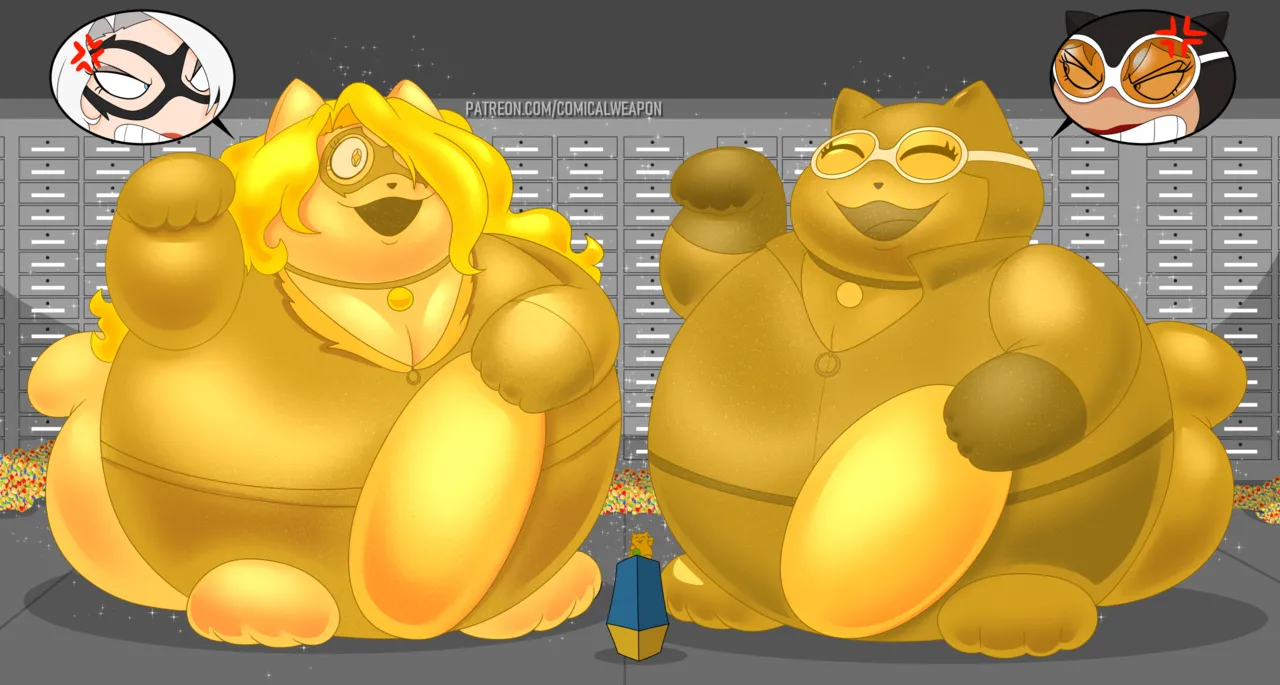 Black Cat vs. Catwoman page 7 full