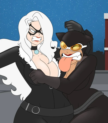 Black Cat vs. Catwoman cover