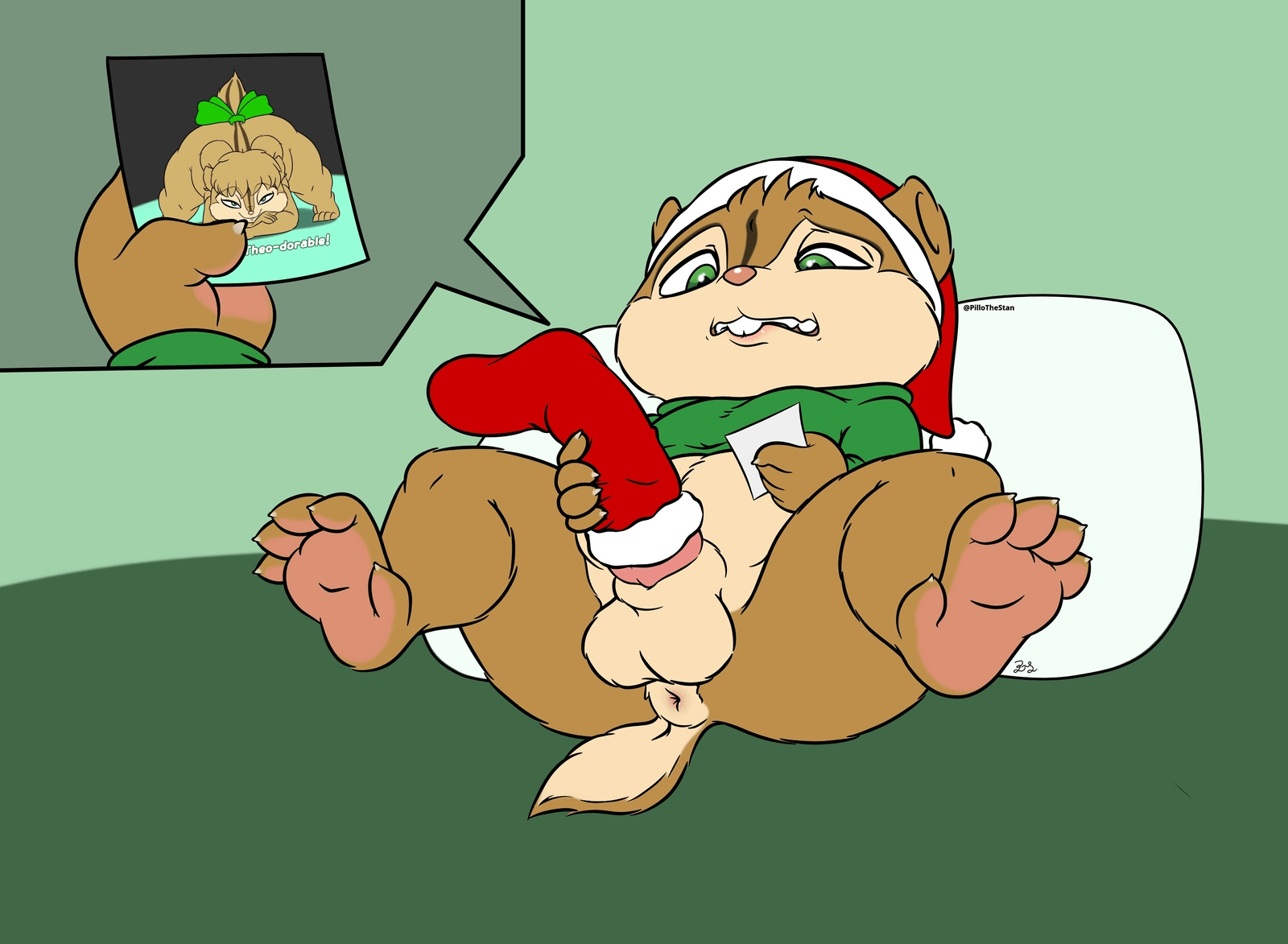 Theodore's Christmas Nut + Eleanor's Christmas Nudes page 5 full