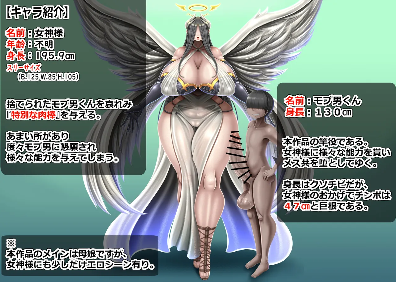 Gokuaku tamatsubushi oyako ni gyakushū!~ Kyosei sa re haiki sa reta chibi otoko ga megami pawā de chō fukkatsu!?~ page 2 full