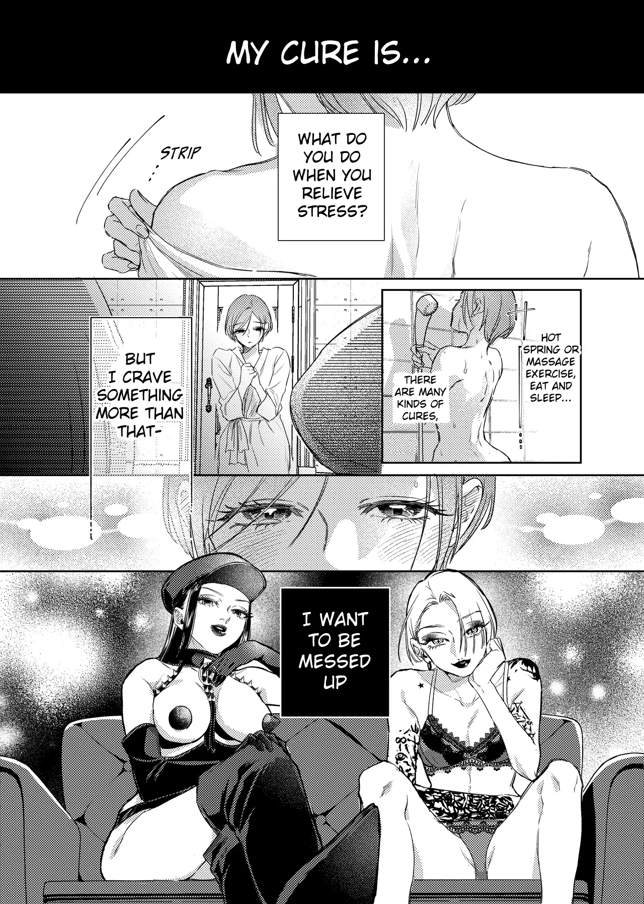My cure is... page 1 full