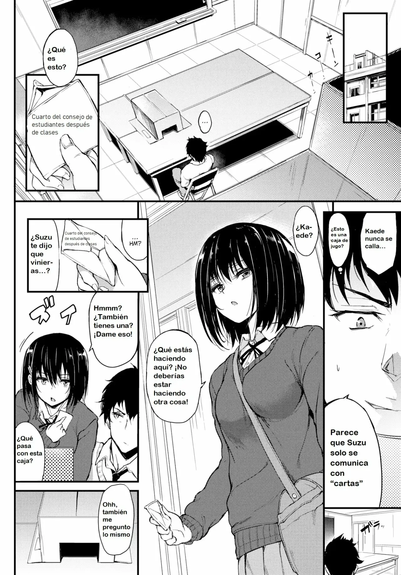 , Kaede to Suzu 1-8, Spanish. page 3 full