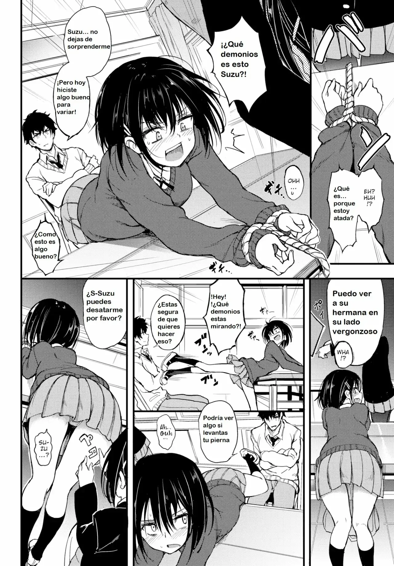, Kaede to Suzu 1-8, Spanish. page 5 full