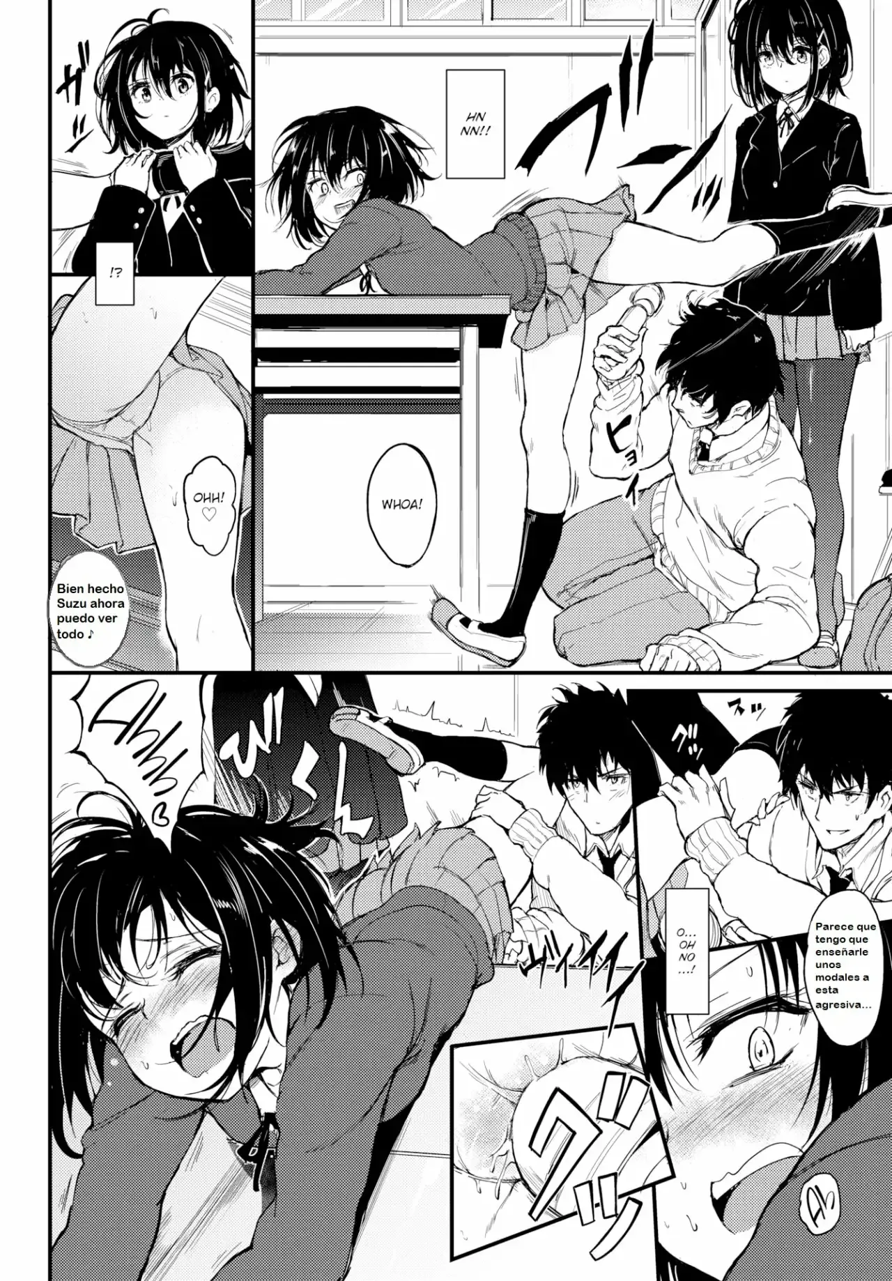 , Kaede to Suzu 1-8, Spanish. page 9 full