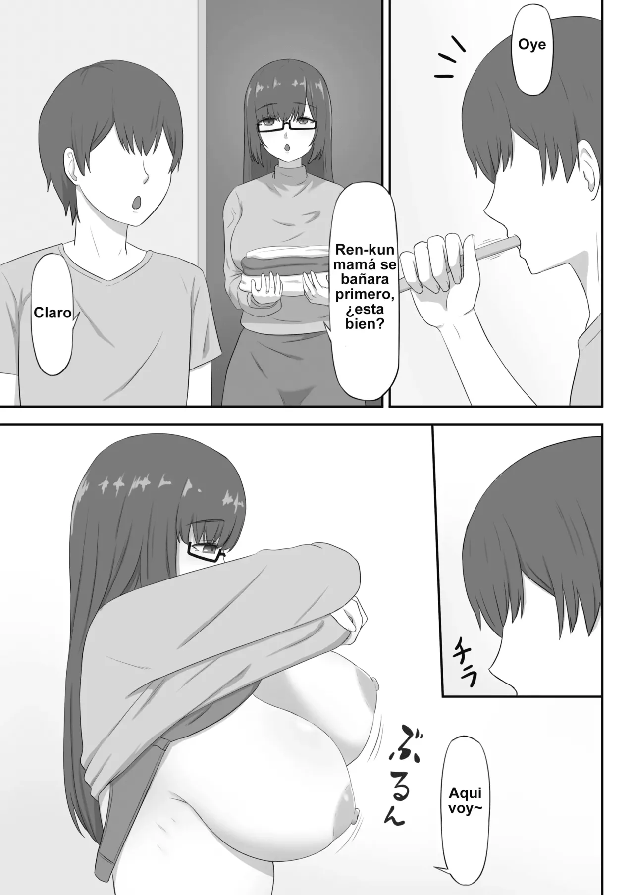 Jimi na Kaa-chan wa Tomodachi no SeFri | Mi Sencilla Madre es la Amiga Sexual de Mi Amigo page 5 full