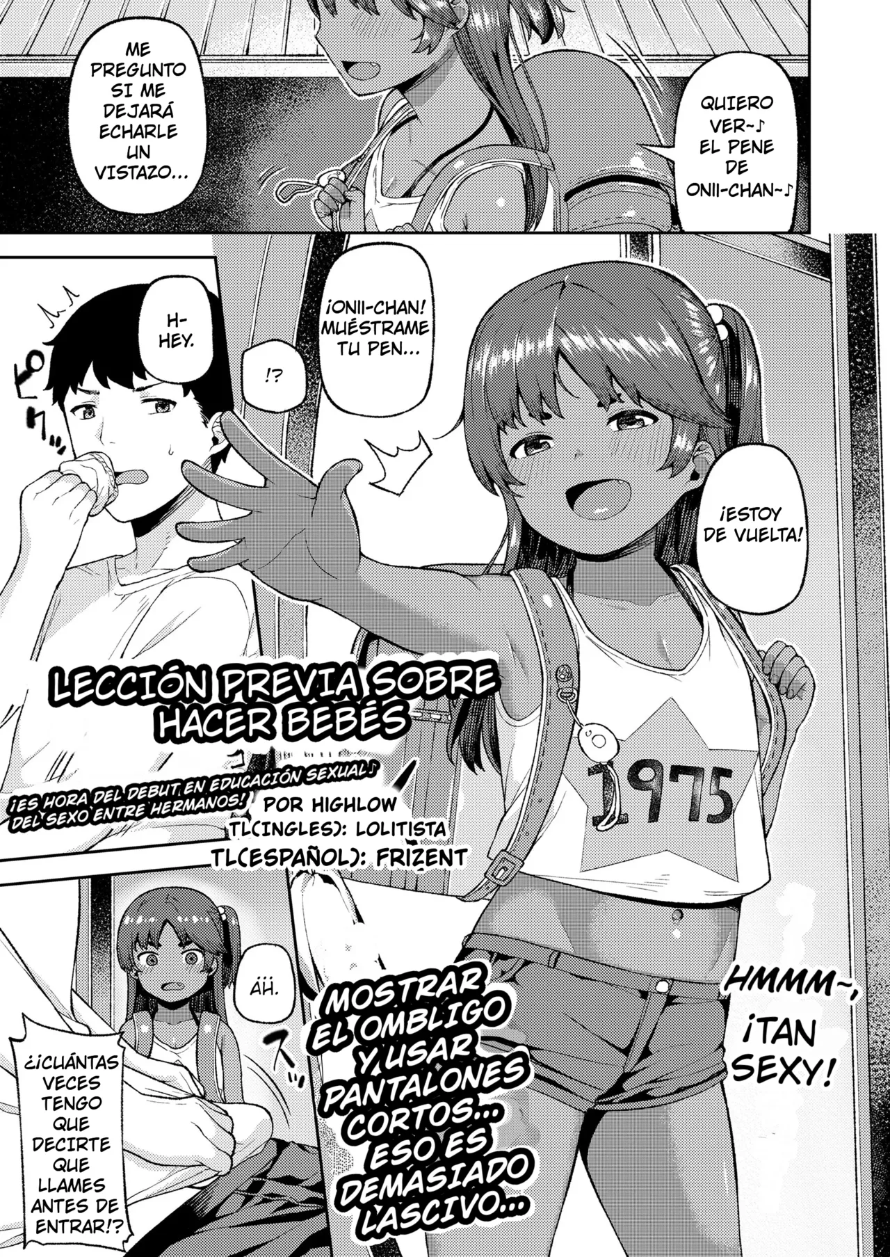 Aka-chan Tsukuri no Yoshuu | Lección Previa sobre Hacer Bebés page 1 full