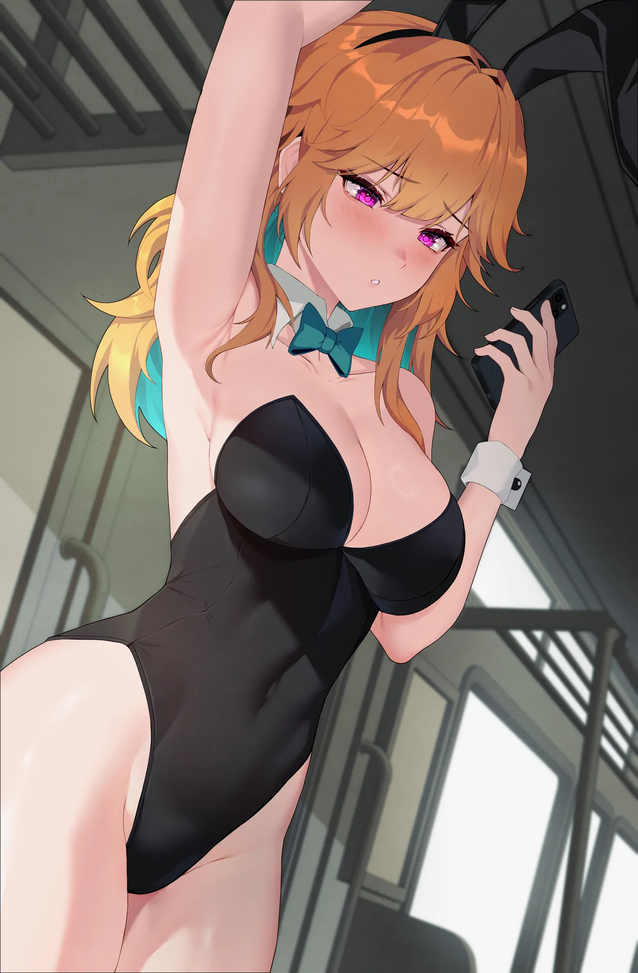 Takanashi Kiara Bunny Train page 4 full