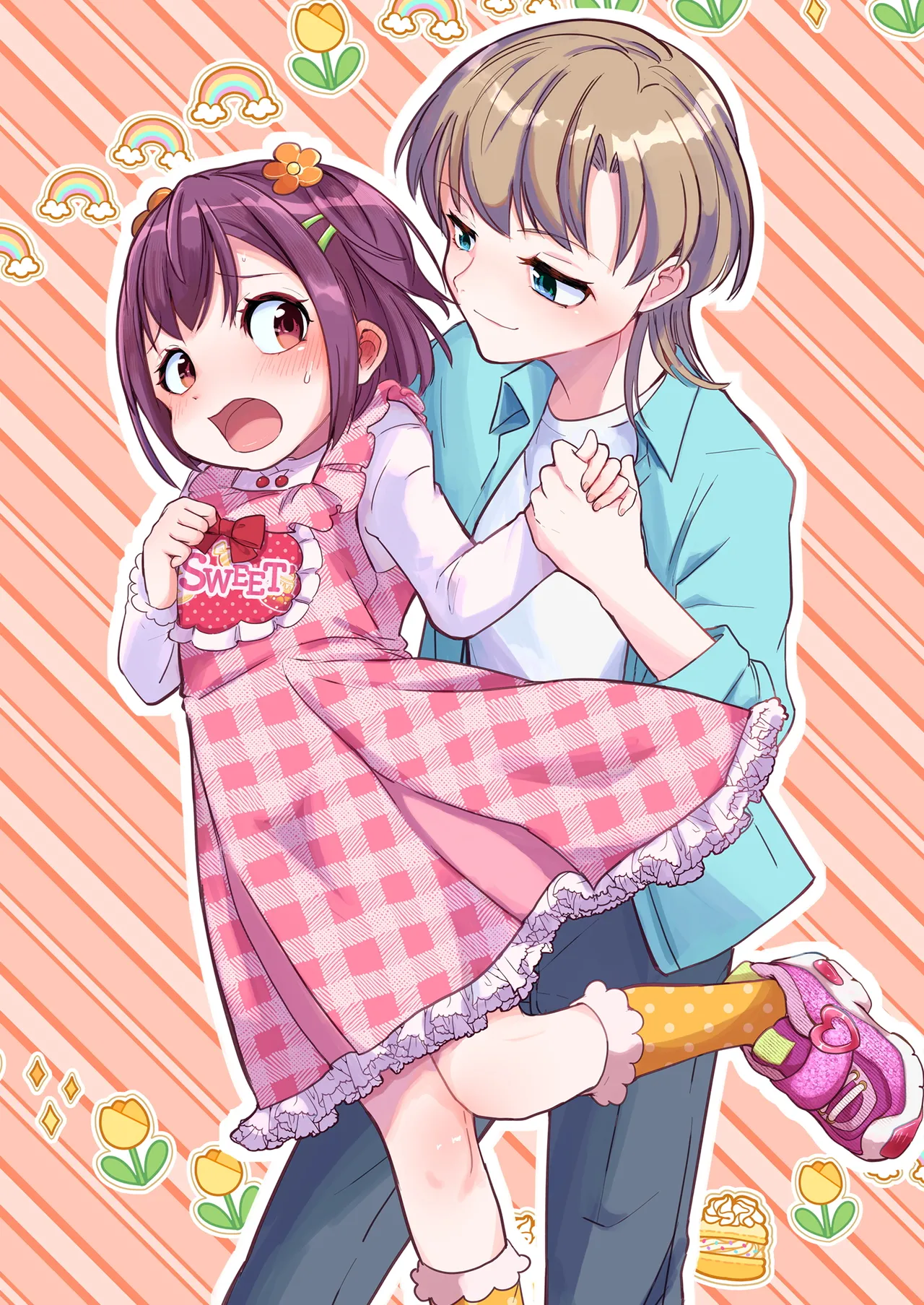 Kareshi ni Natta Kotoha-chan to Kanojo ni Sareta Rio-sensei | 남친이 된 코토하와 여친이 돼버린 리오 선생님 page 2 full