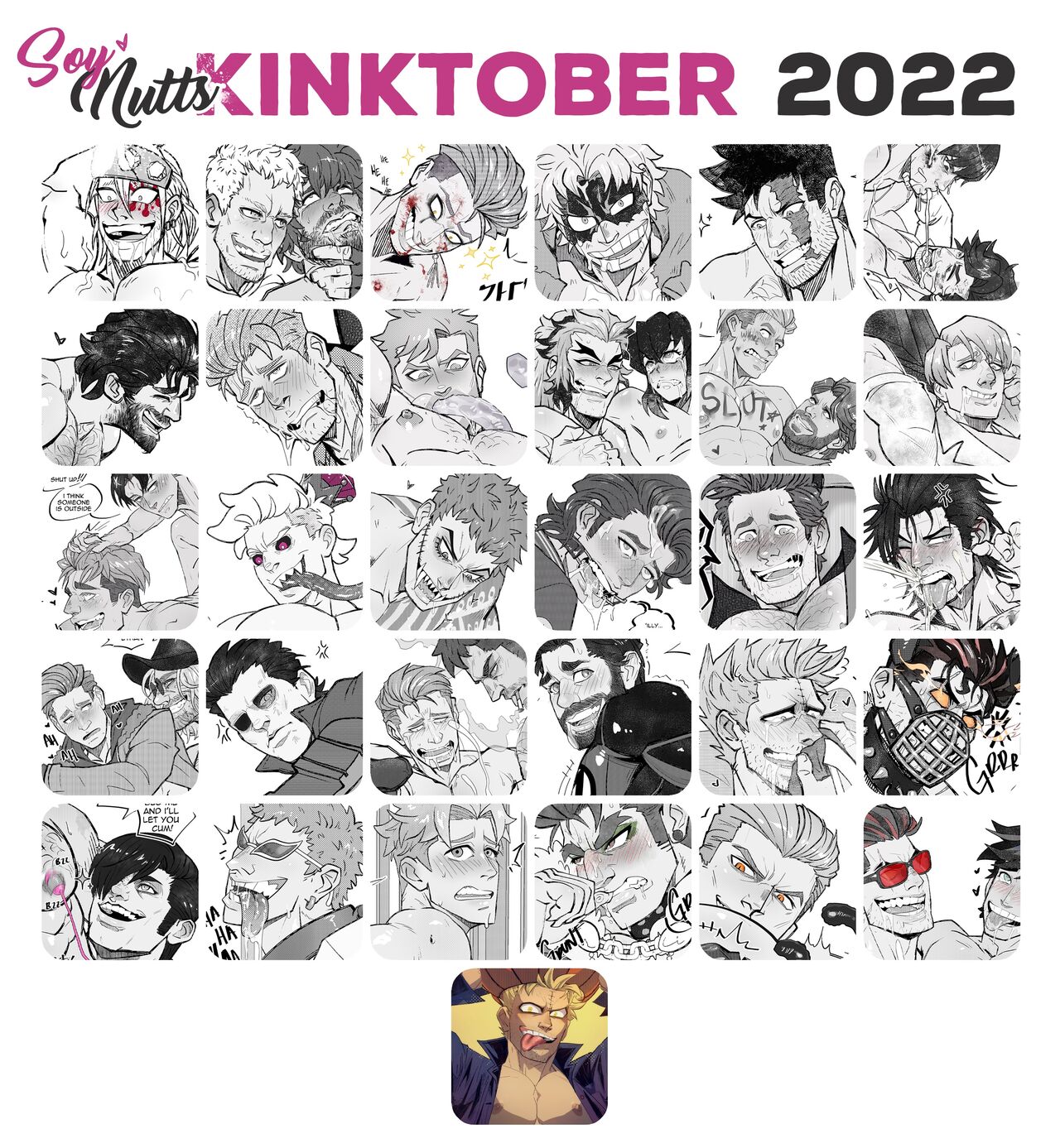 Kinktober 2022 + Stories page 1 full