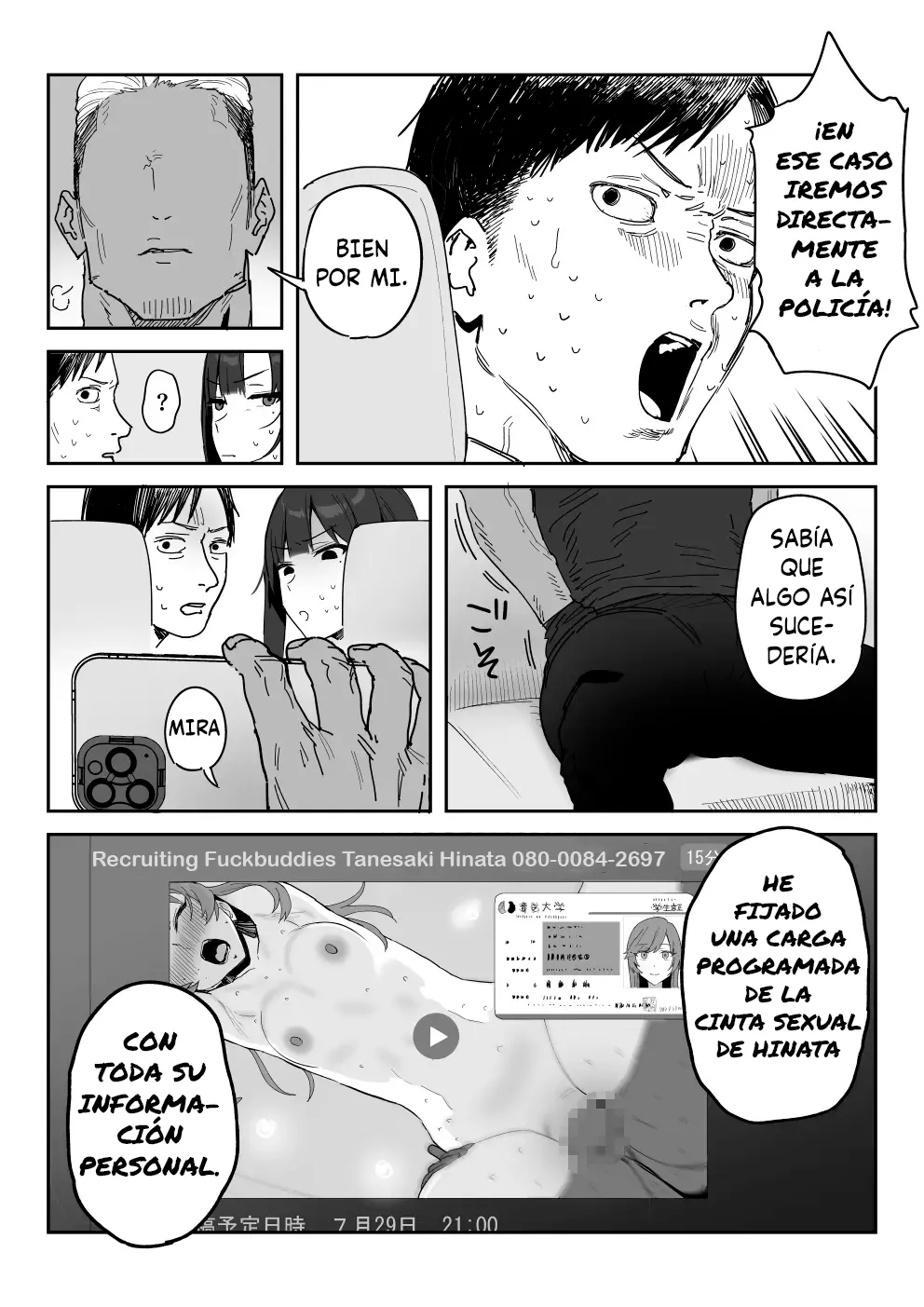 Tanesaki Kaori , Musume no Kawari ni Doujin AV Debut | Takesaki Kaori  Hace su Debut en un Douji AV en Lugar de su Hija page 10 full