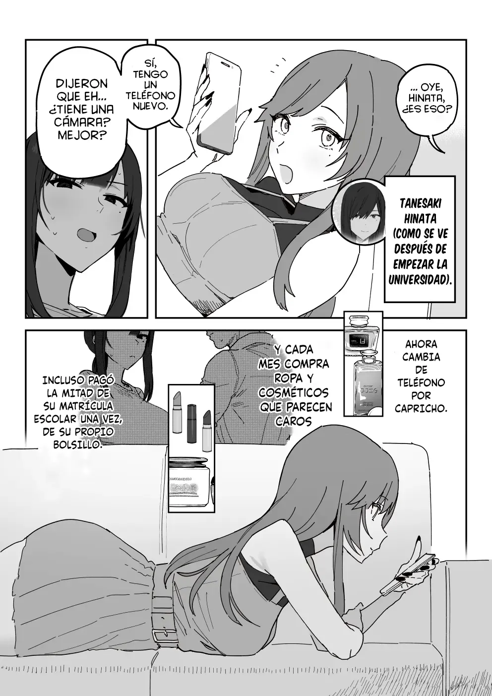 Tanesaki Kaori , Musume no Kawari ni Doujin AV Debut | Takesaki Kaori  Hace su Debut en un Douji AV en Lugar de su Hija page 3 full