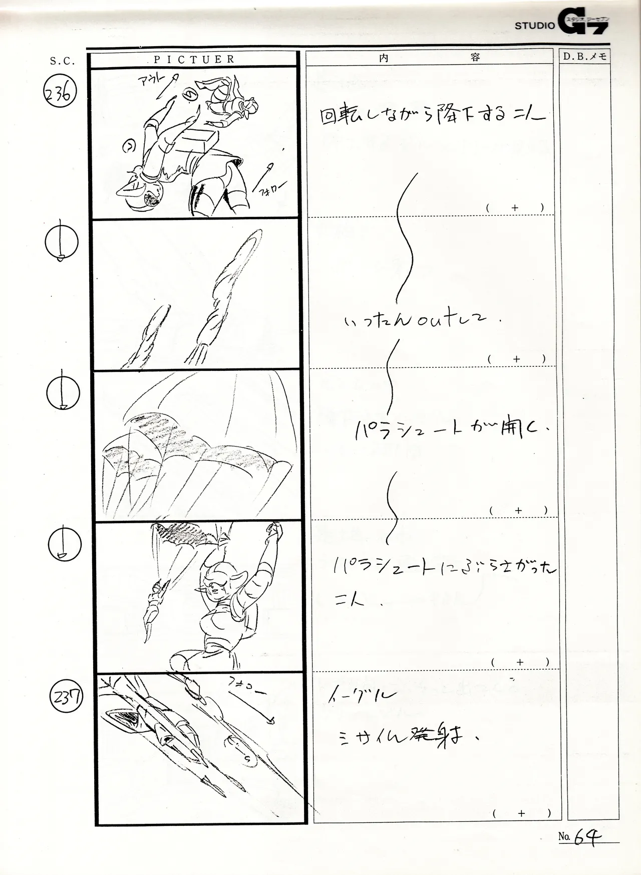 Battle Can-Can Storyboard Segment page 9 full