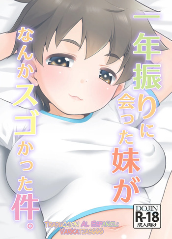 Ichinen-buri ni Atta Imouto ga Nanka Sugokatta Ken. cover