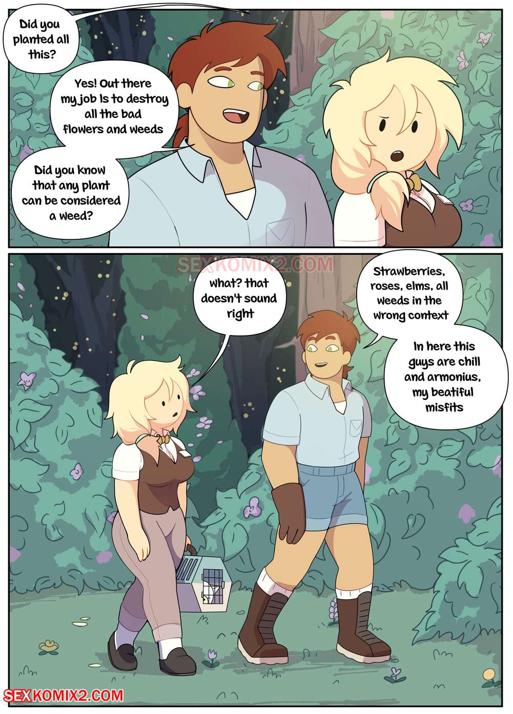 Fionna and hunter. Kabi666. sexkomix2.com page 4 full