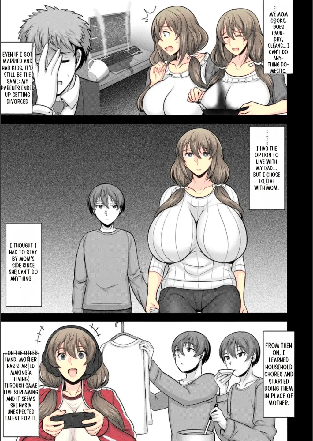 Dame Haha dakedo Suki nanda! - useless mother, but I love her! page 3 full
