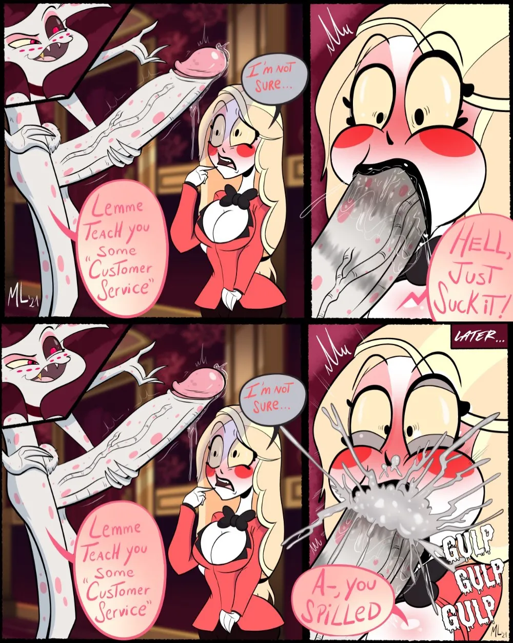 Charlie morningstar and angel dust hyper page 1 full