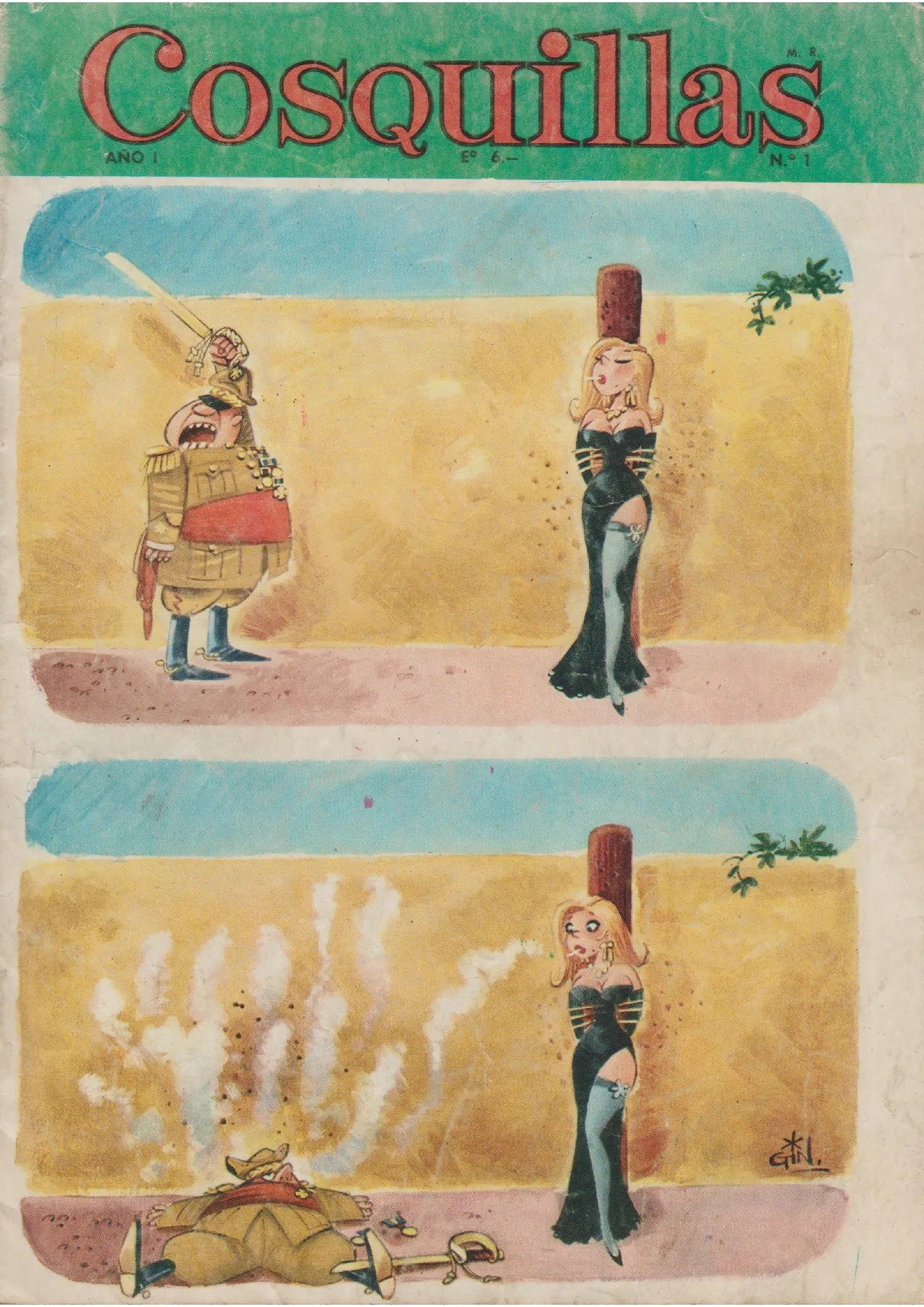 Revista Cosquillas #1 page 1 full