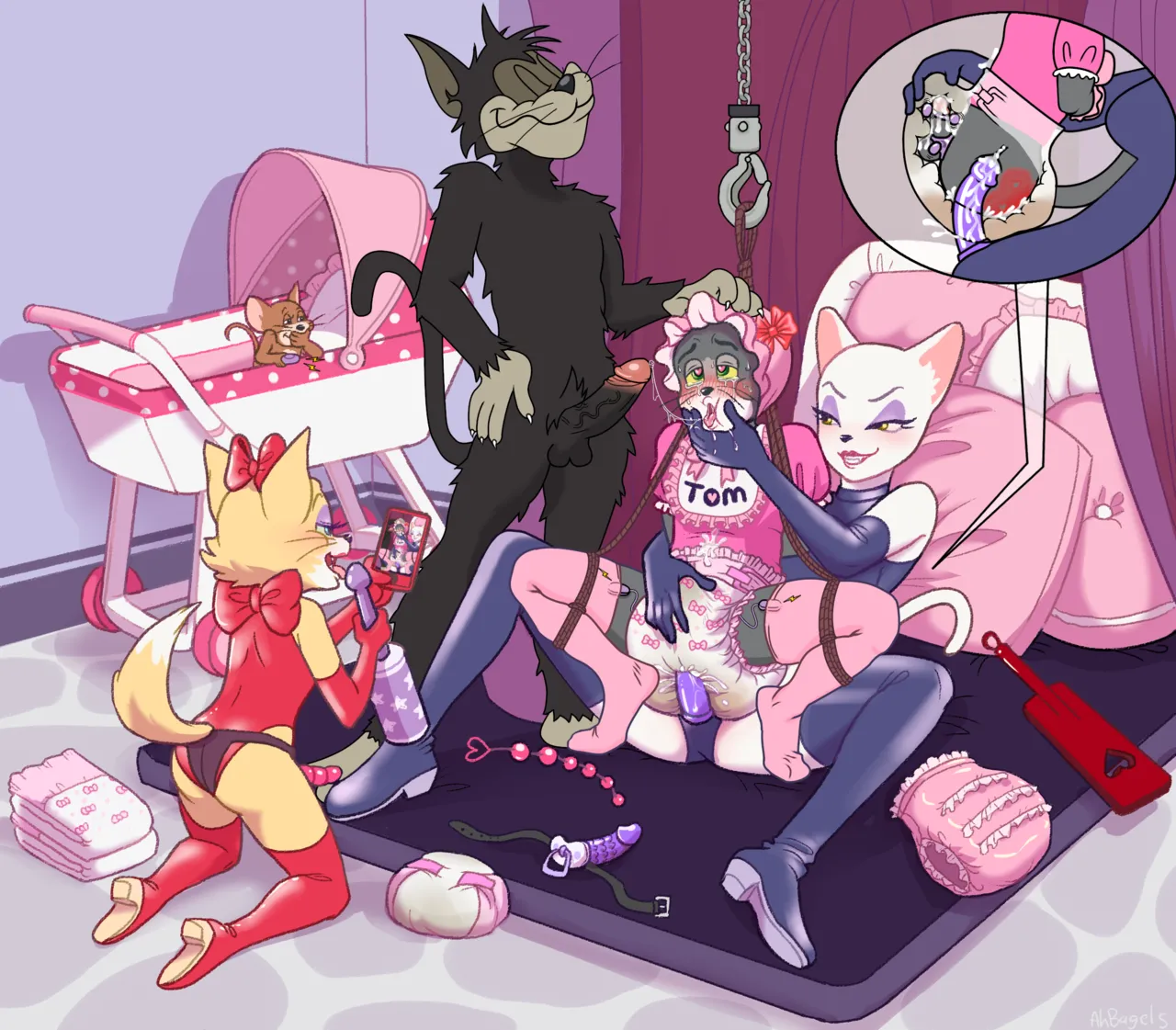 Tom and Jerry - Baby Puss page 10 full