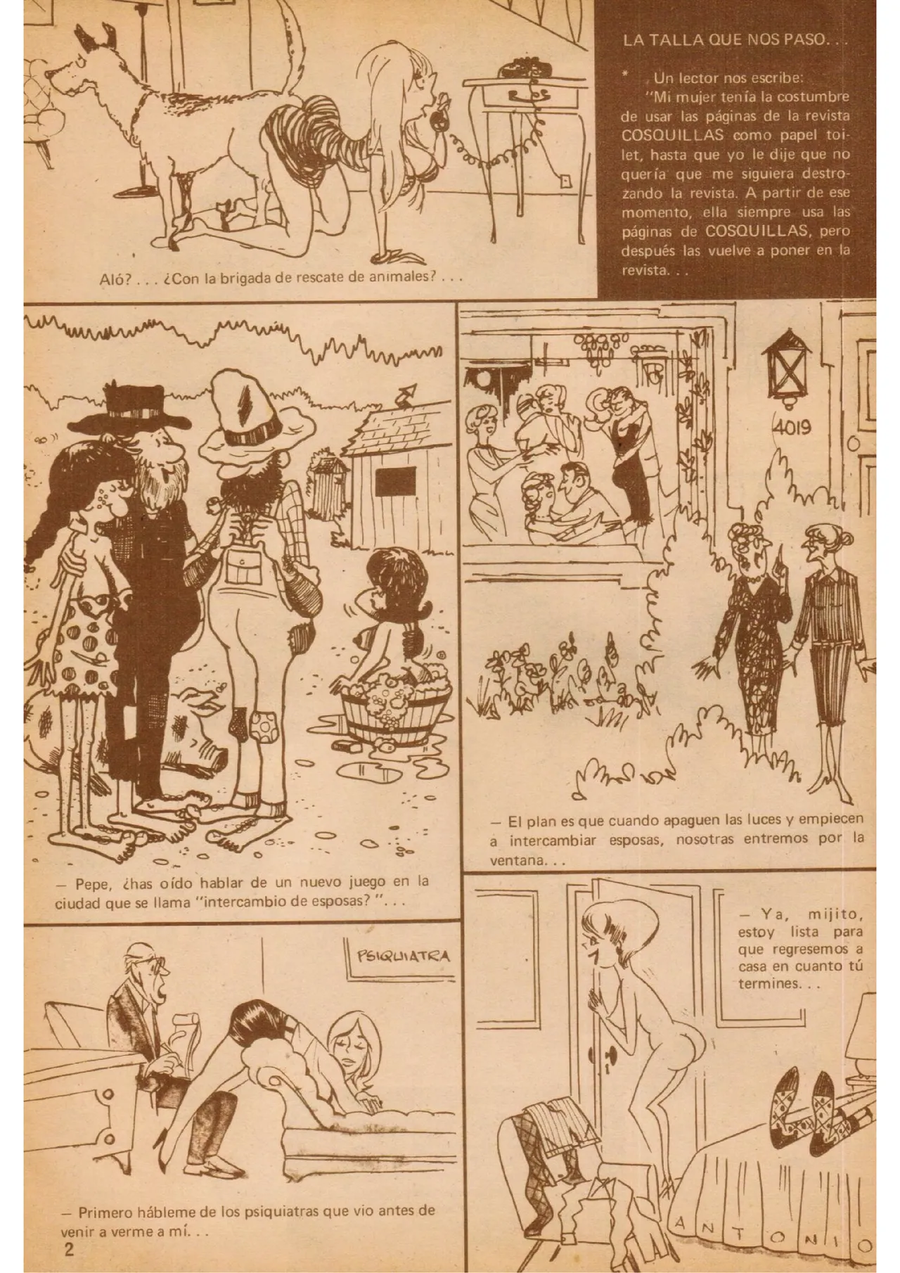 Revista Cosquillas #14 page 4 full