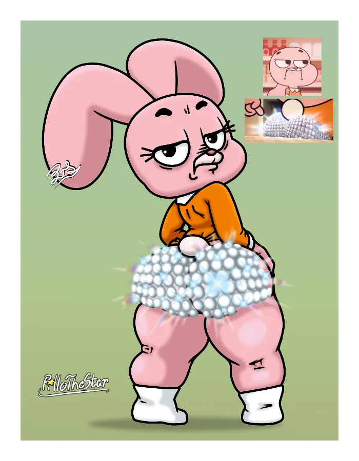 Anais Watterson - Bedazzled Bunny Booty + Bare Bunny Butt page 1 full