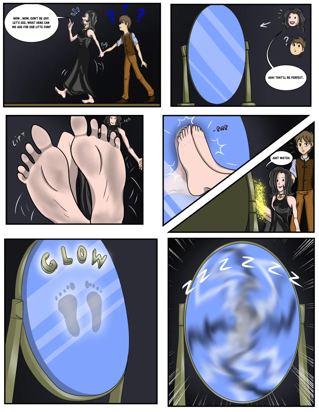 Laughing-Devil - Alice Footfell The Foot Witch page 4 full