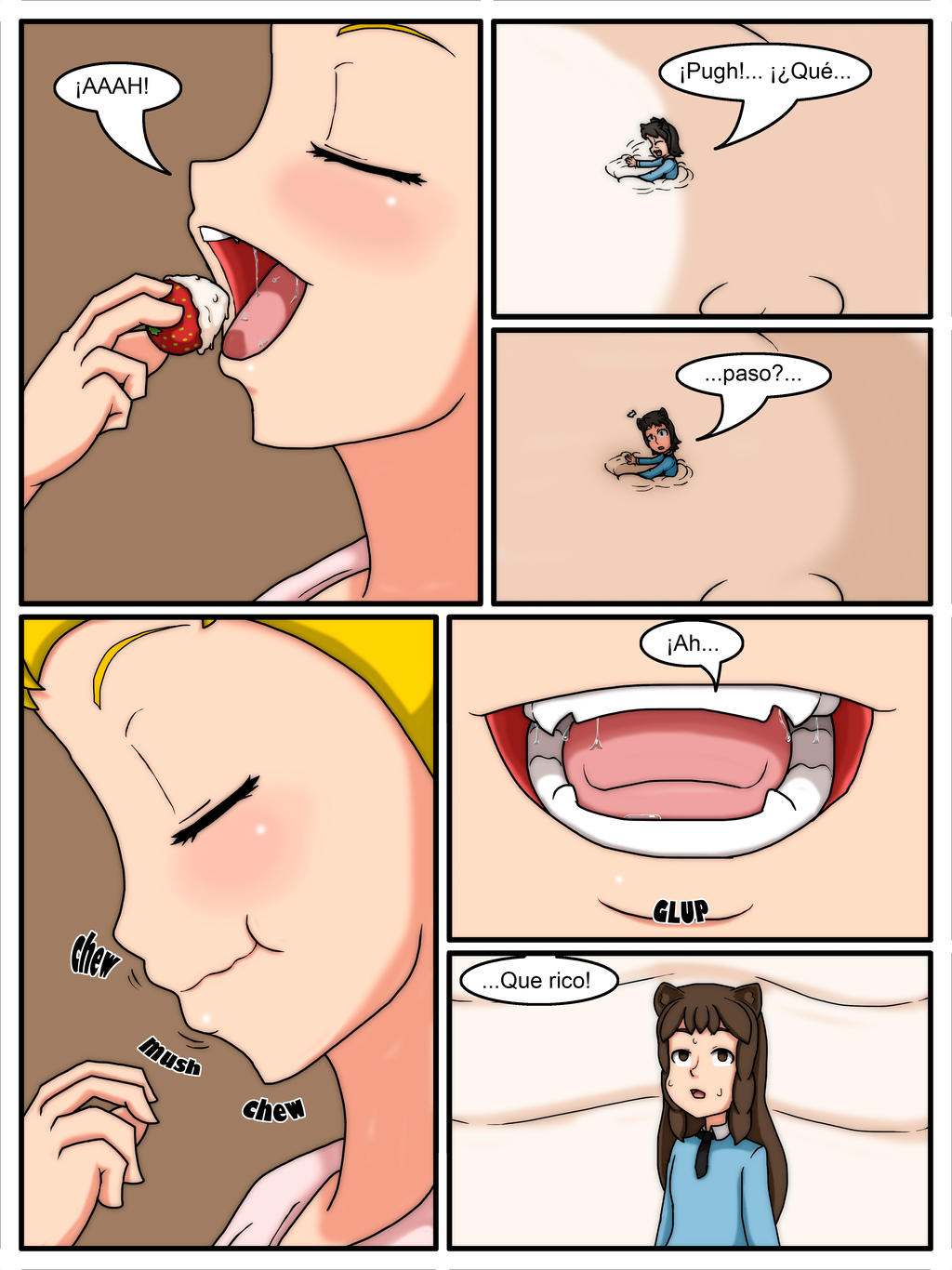 Hermanas Neko: Strawberry Dessert page 10 full