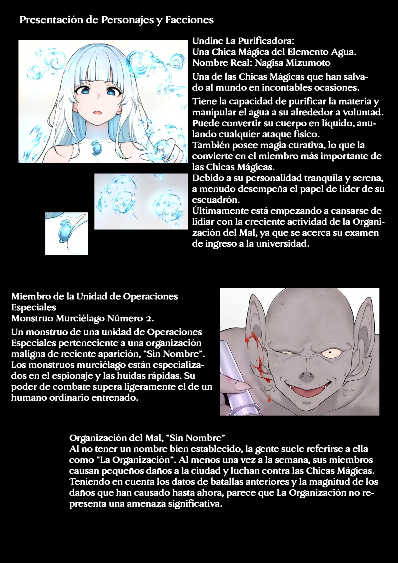 Mizu no Mahou Shoujo VS Slime Kaijin | La Chica Mágica del Agua VS El Monstruo de Slime page 1 full