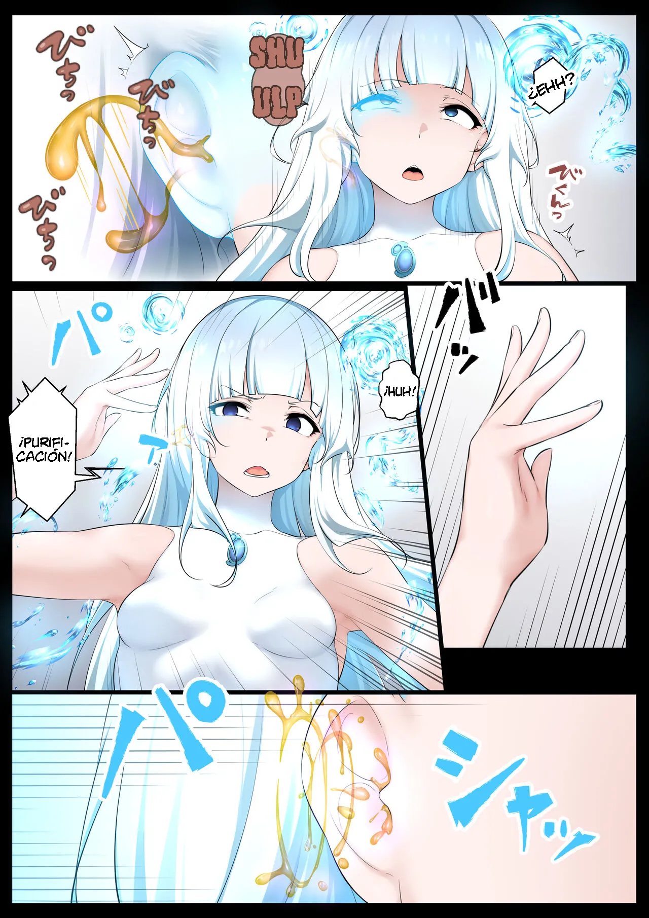 Mizu no Mahou Shoujo VS Slime Kaijin | La Chica Mágica del Agua VS El Monstruo de Slime page 10 full