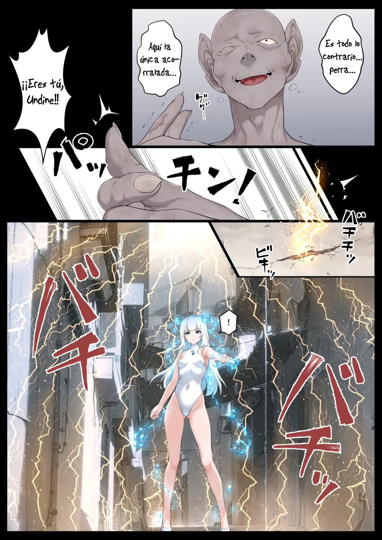 Mizu no Mahou Shoujo VS Slime Kaijin | La Chica Mágica del Agua VS El Monstruo de Slime page 3 full
