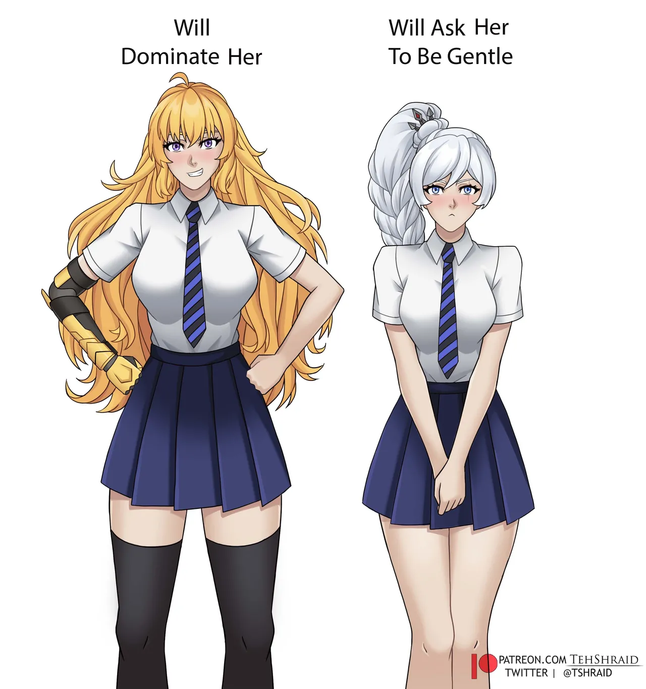 RWBY dominate meme page 1 full