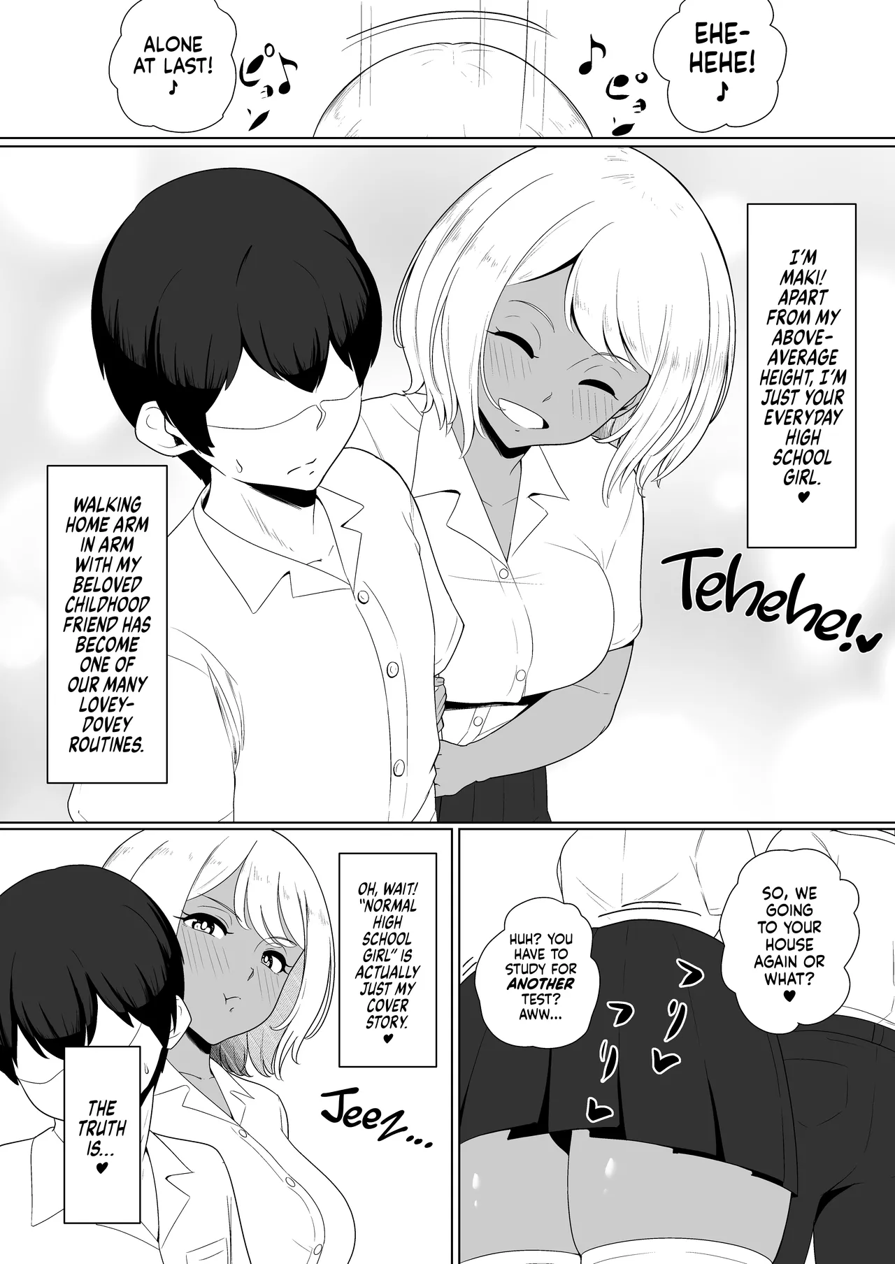 inma na Osananajimi no Sakunyuu Jijou "Houkago Onedari Chichishibori Hen" ー Milking My Succubus Childhood Friend?! - Begging To Be Wrung Out After School! page 4 full