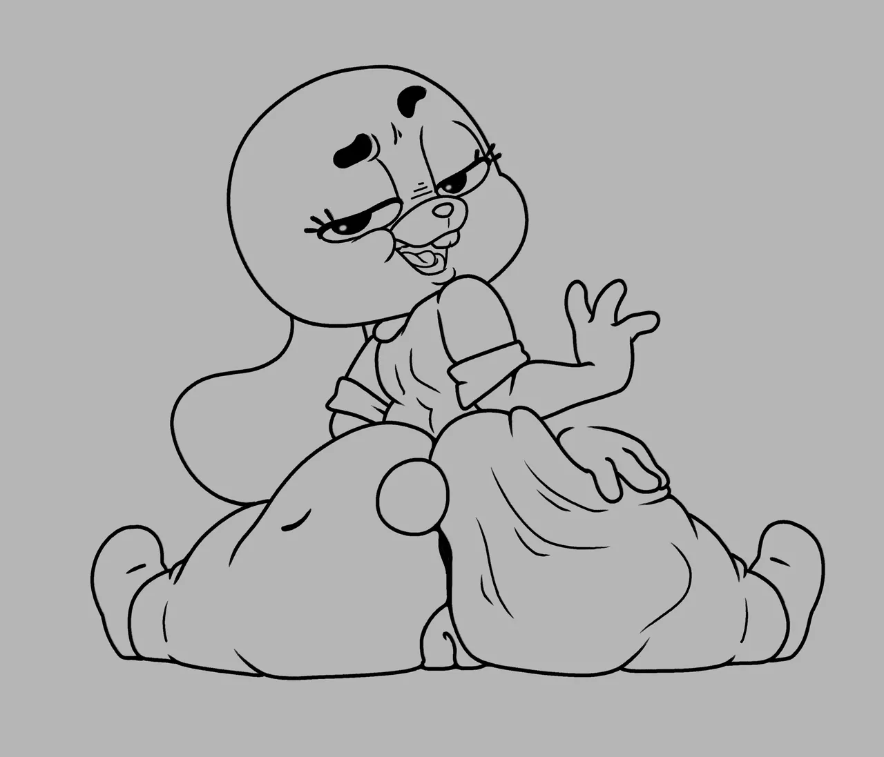 Anais Watterson's BIG BUNNY BOOTY page 9 full