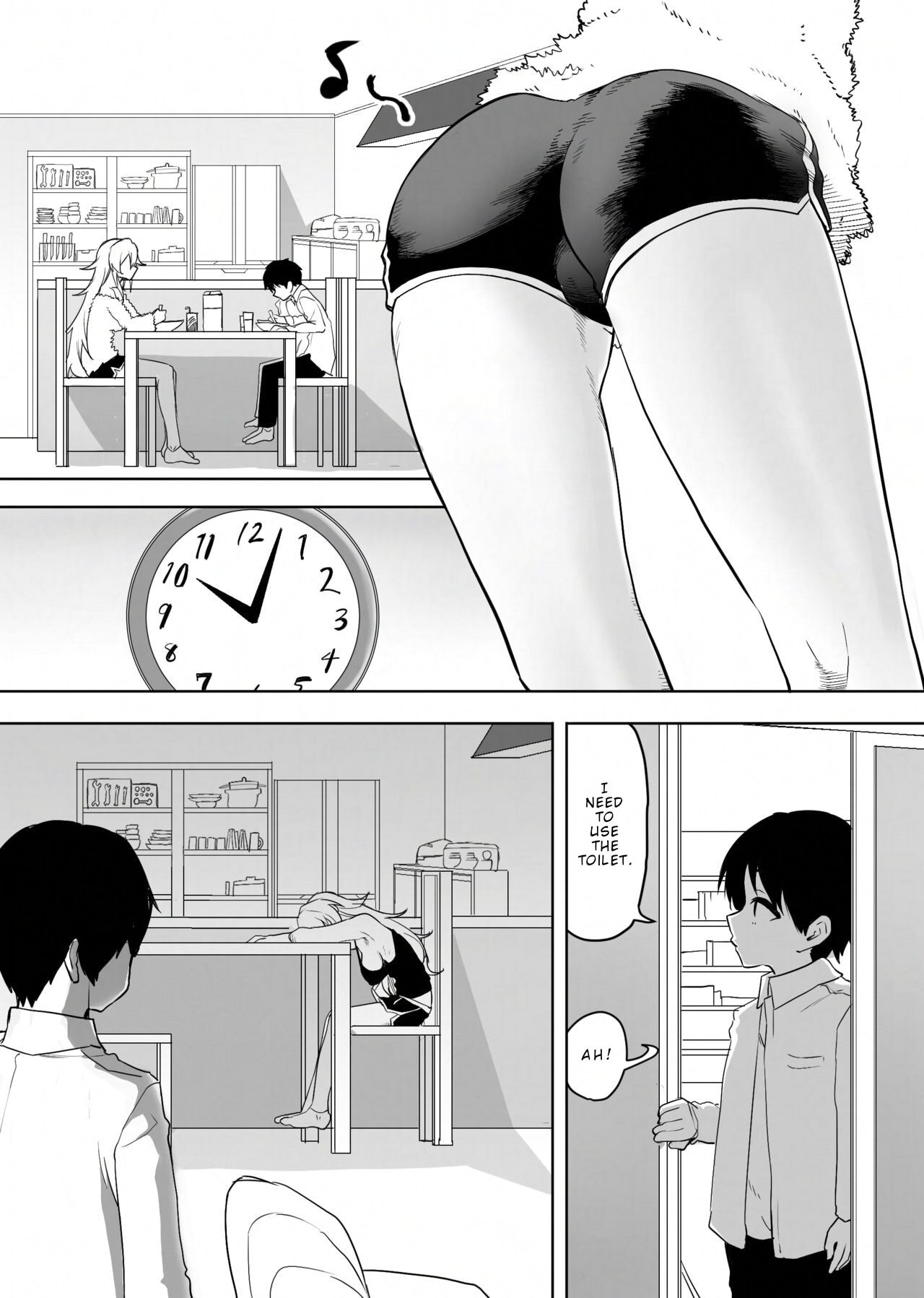 Yuujin no Gal na Mama ni Fudeoroshi Shite Moratta Hanashi | A Story About How My Friend's Gyaru Mom Was My First Time page 5 full