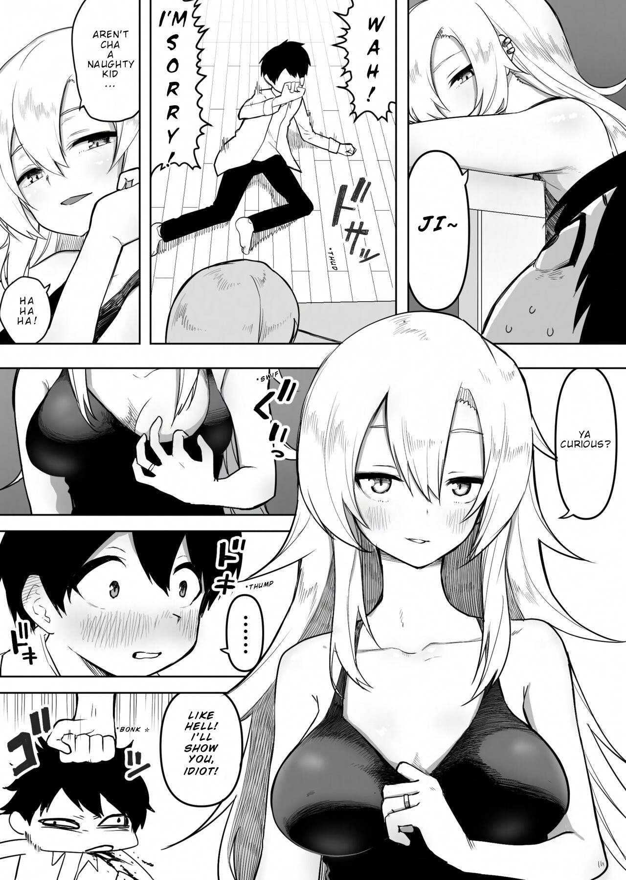 Yuujin no Gal na Mama ni Fudeoroshi Shite Moratta Hanashi | A Story About How My Friend's Gyaru Mom Was My First Time page 7 full