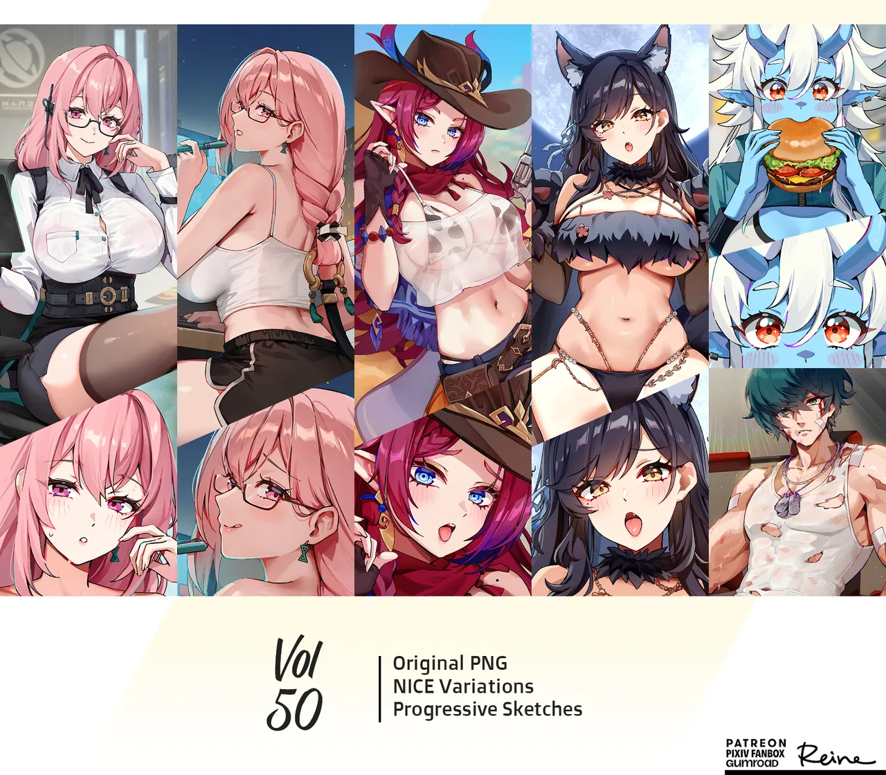 FoxyReine Illustration Rewards Vol.50 page 1 full
