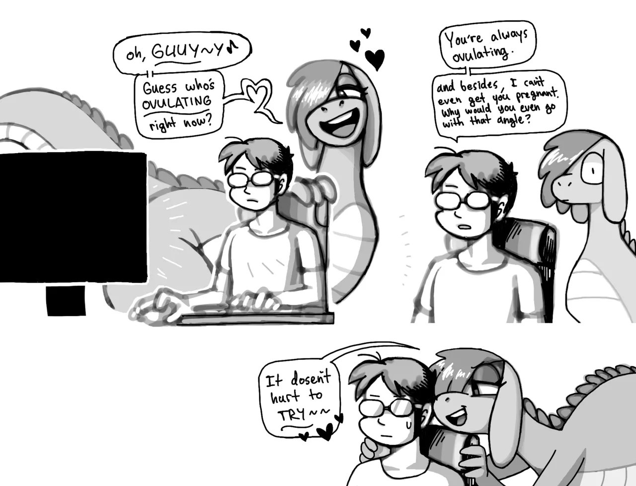 Ginger's No Nut November + Destroy Dick December page 1 full