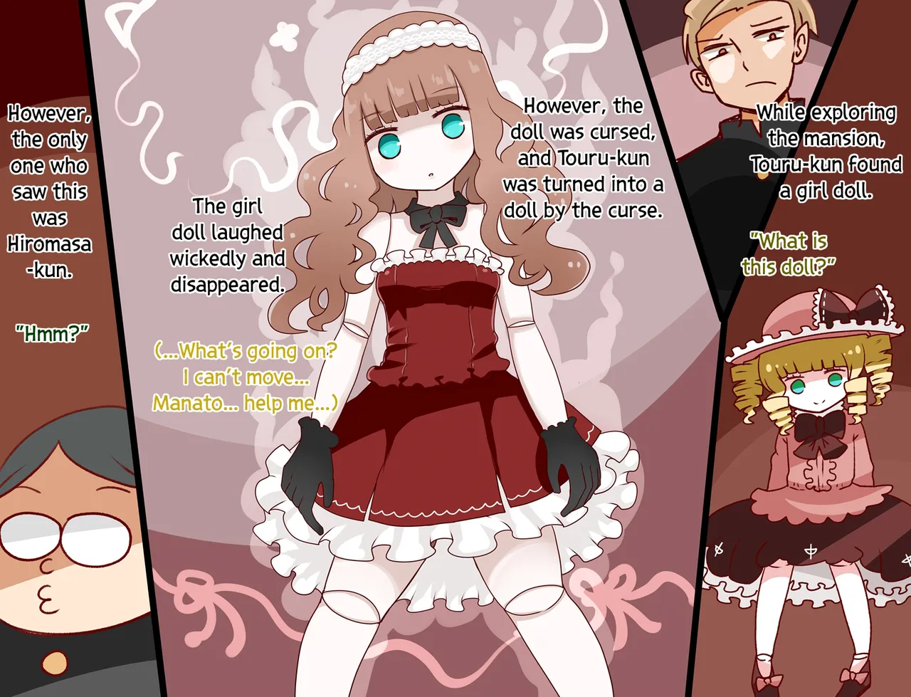 Outlandish Curses ~Dollification, Fairy Transformation, Mermaid Transformation~ | Rigai Zuso ~Ningyou-ka Yousei-ka Ningyo-ka~ page 10 full