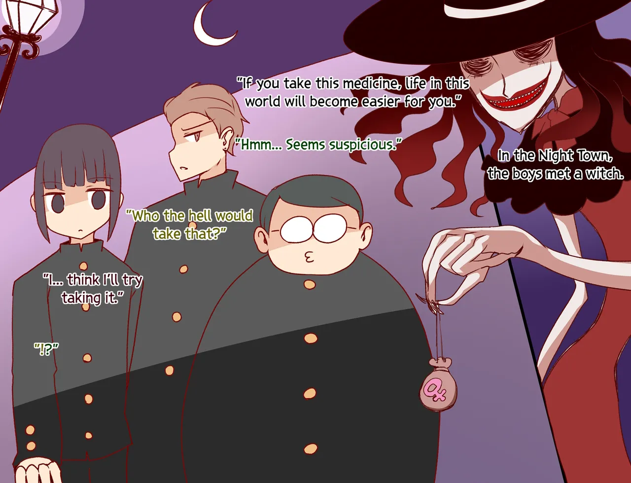 Outlandish Curses ~Dollification, Fairy Transformation, Mermaid Transformation~ | Rigai Zuso ~Ningyou-ka Yousei-ka Ningyo-ka~ page 3 full