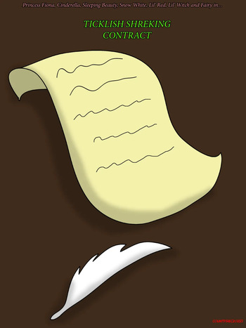 Countfire- Ticklish Shreking Contract cover