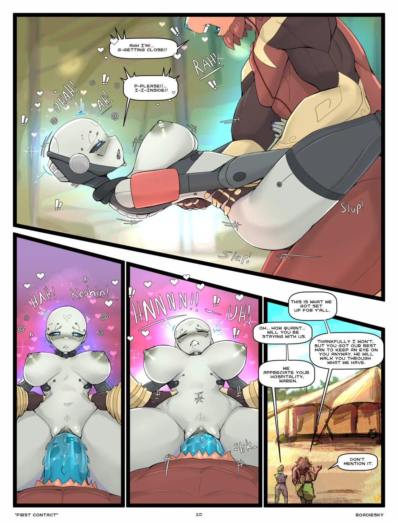 Iris Corinth: First Contact page 10 full