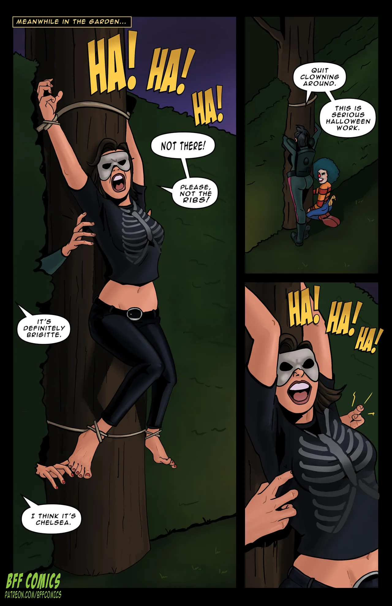 BFF Comics - College Daze Fall page 8 full