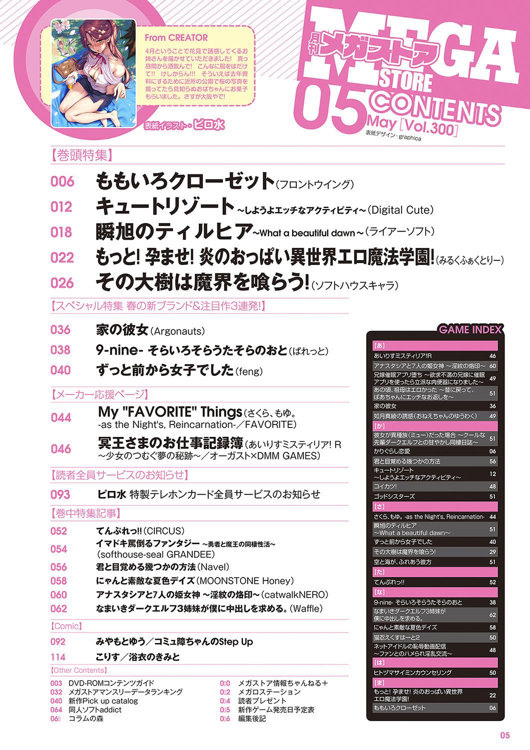 Monthly Megastore 2018-05 page 2 full