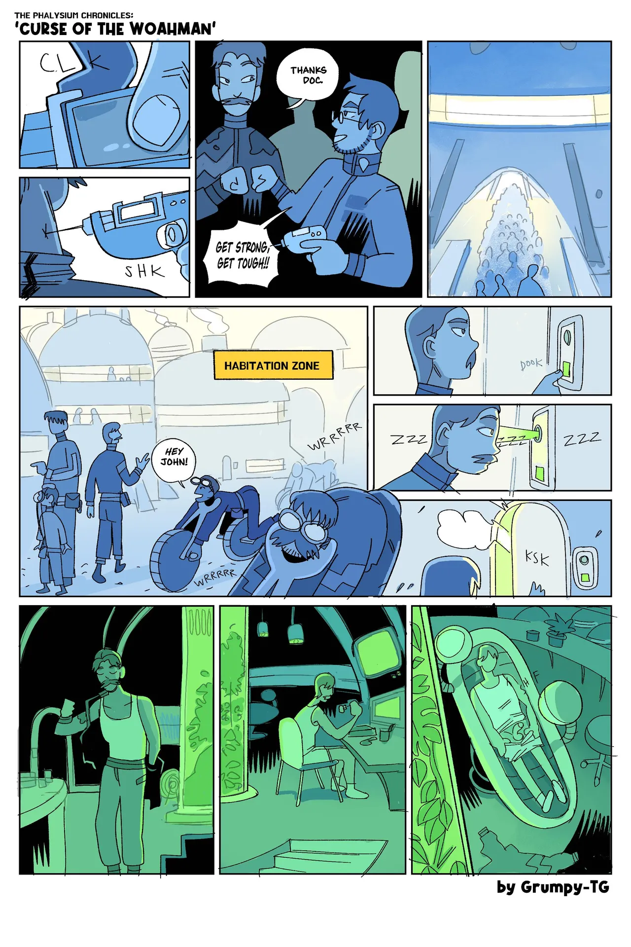 Curse of the Woahman page 8 full