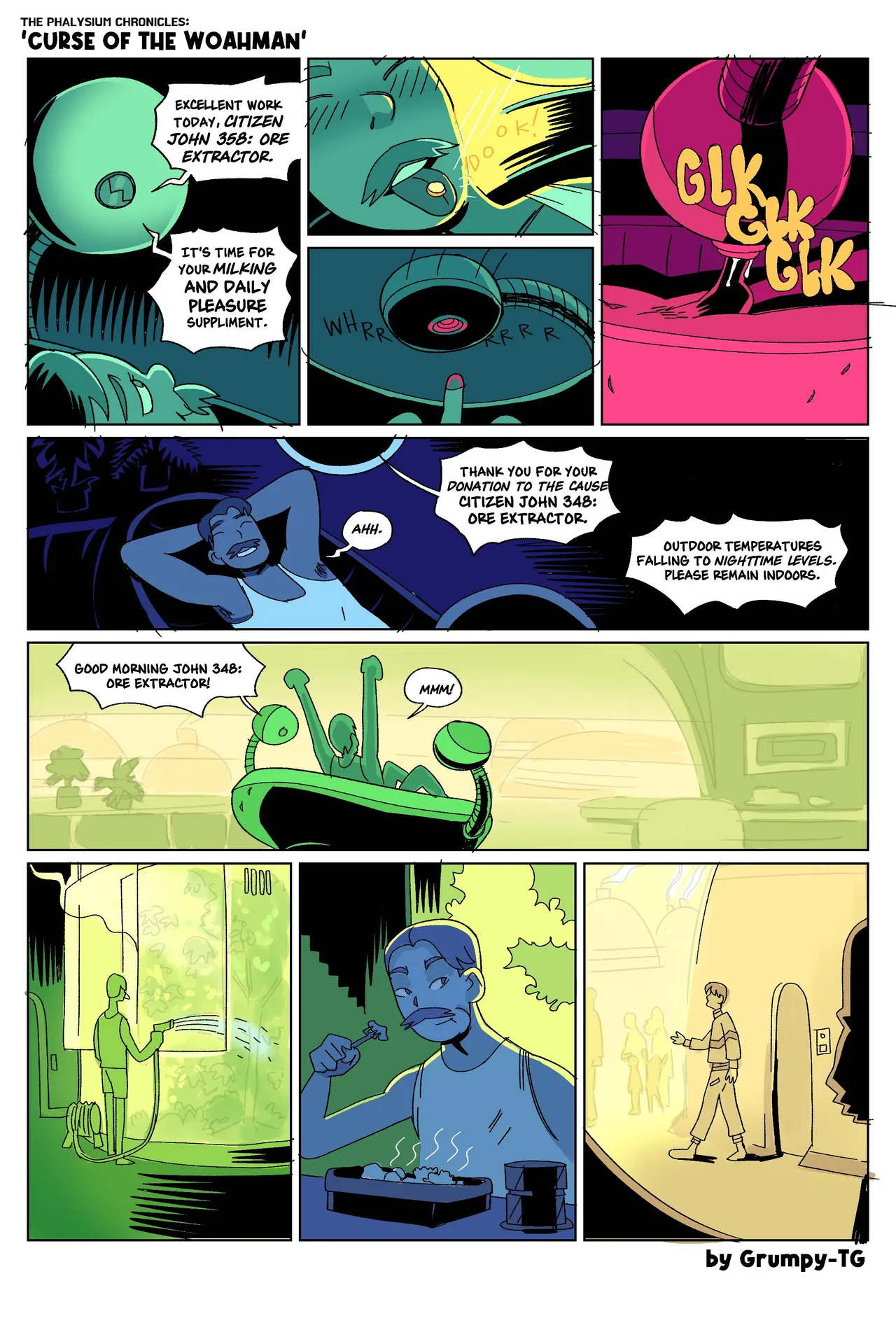 Curse of the Woahman page 9 full