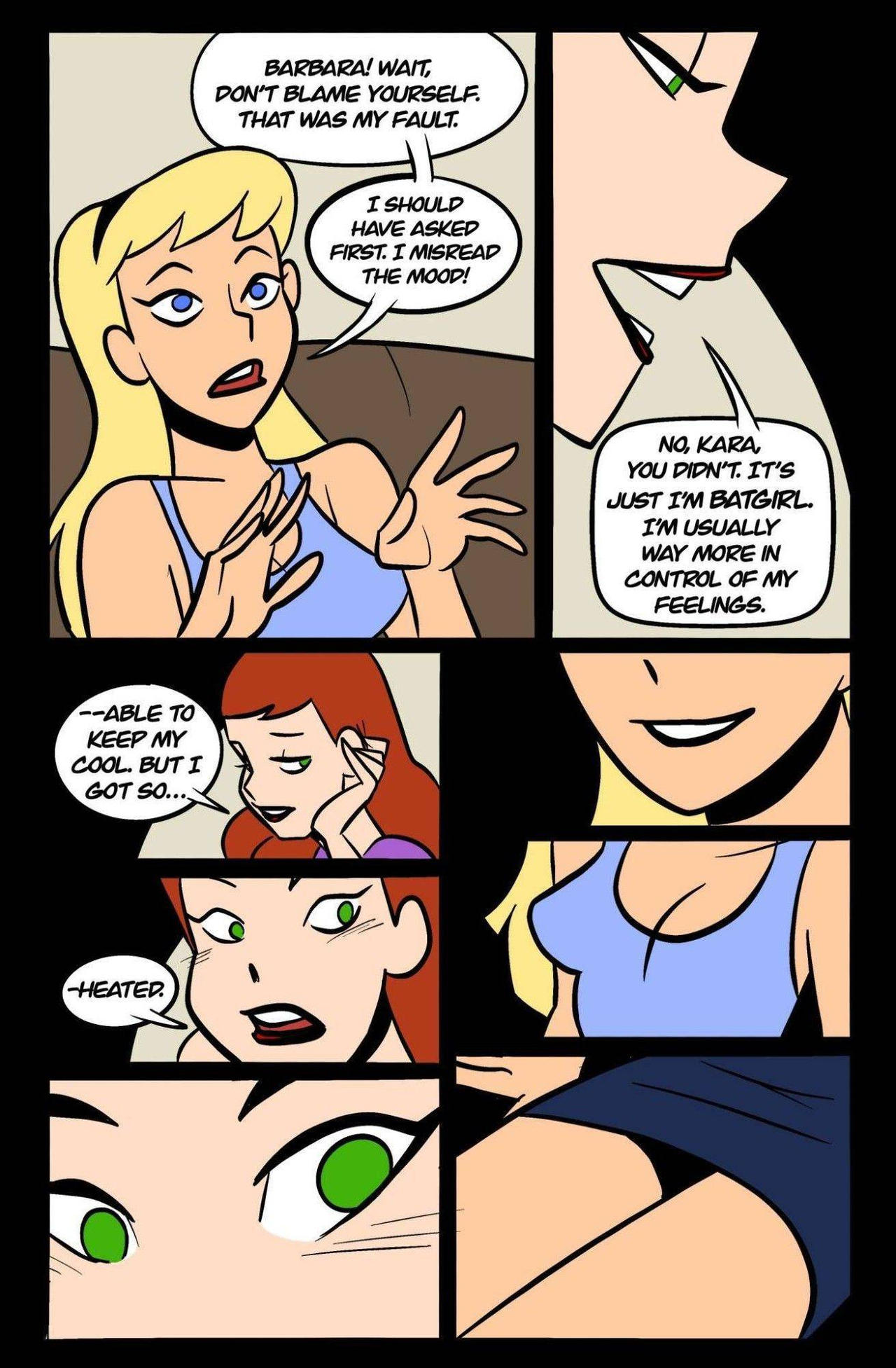 - DC Comics - Batgirl/Supergirl: Girls Finest page 6 full