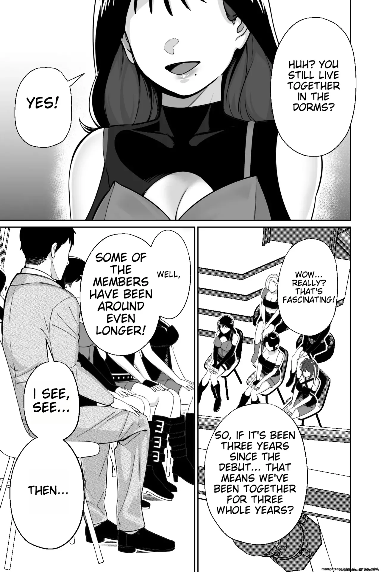 Shachou, Heisha Idol Minkansu page 5 full