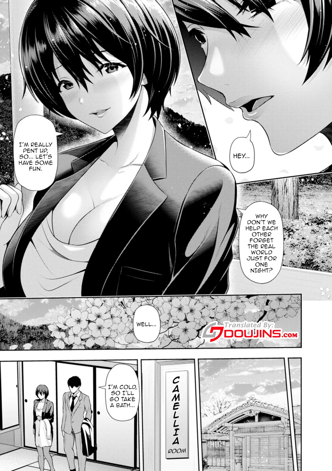 Bantou no Sakura | A Cherry Blossom On A Winter Night page 5 full