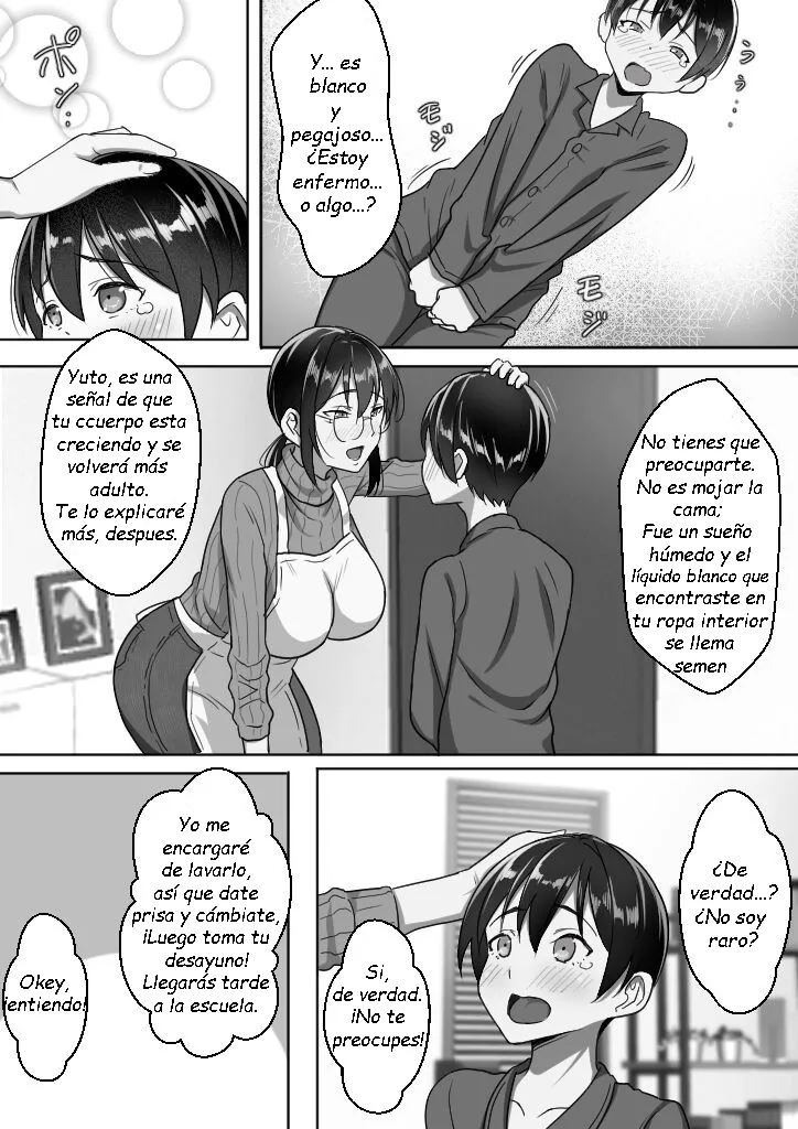 Binbou Gurashi na Boshi Katei no Oyako Koubi wa Kimochi Ii. page 5 full